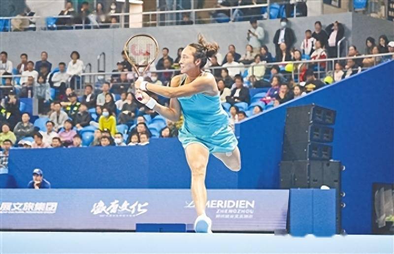 郑州网球公开赛：中国网球“一姐” 强势挺进半决赛,网球