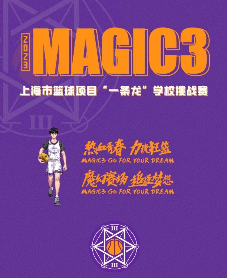 2023年MAGIC3上海市篮球项目“一条龙”学校挑战赛激情开赛,篮球