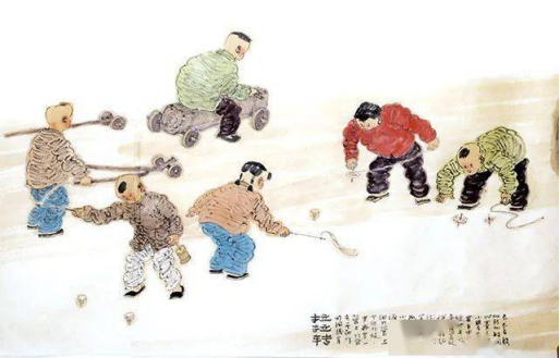 "中国传统陀螺：历史、玩法和全民健身的儿童运动"