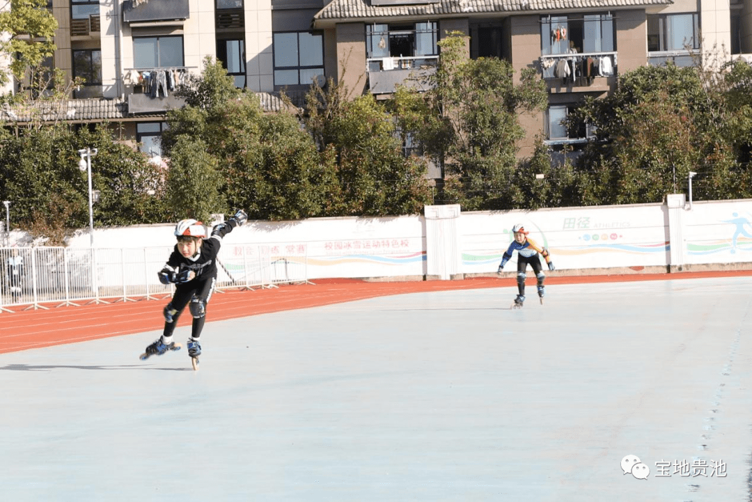 贵池区首届青少年儿童轮滑比赛完赛