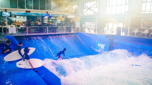 北京市极限运动协会与SURF PARK 冲浪公园授牌仪式隆重举行