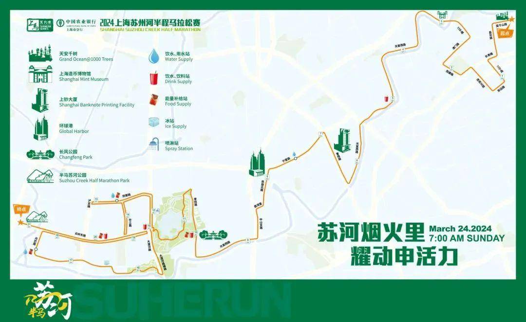 2024上海苏州河半程马拉松本周日开跑，这些知识很重要！